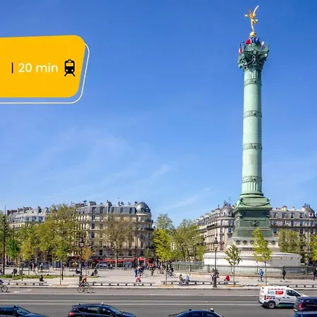 Appartamento 387 Sourire - Superbe A Parigi